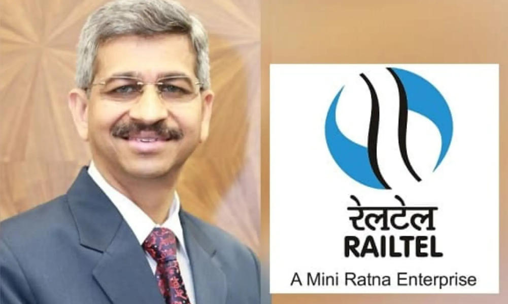 Appointment of Sanjai Kumar as new Chairman & MD of Railtel