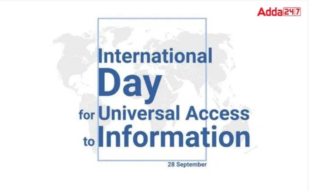 International Day for Universal Access to Information 2022