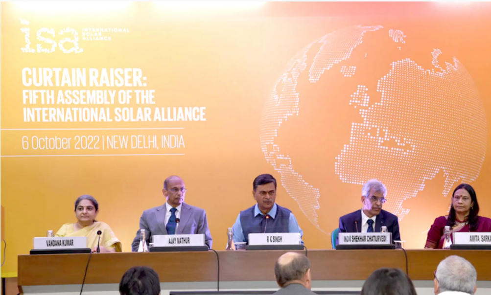5th Assembly of International Solar Alliance to be held in New Delhi