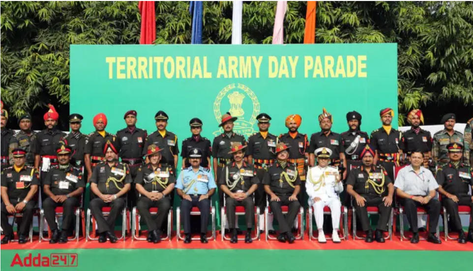 Indian Army celebrated 73rd Raising Day of Territorial Army