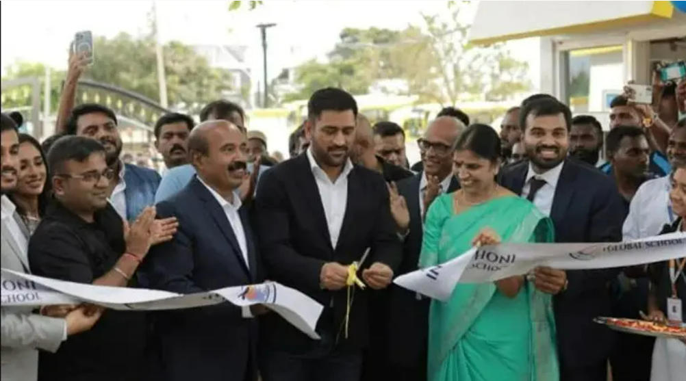Former Indian Cricketer Mahendra Singh Dhoni inaugurates CSK Academy