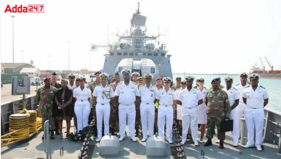 Indian Naval Ship Tarkash Reaches South Africa for IBSAMAR VII