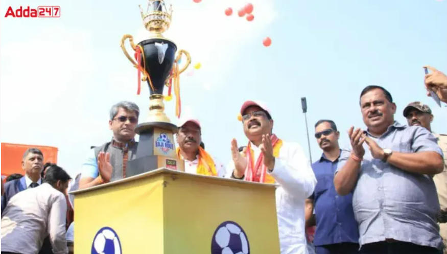 Dharmendra Pradhan Inaugurated ‘Baji Rout National Football Tournament’