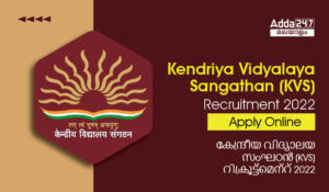 Kendriya Vidyalaya Sangathan (KVS) Recruitment 2022