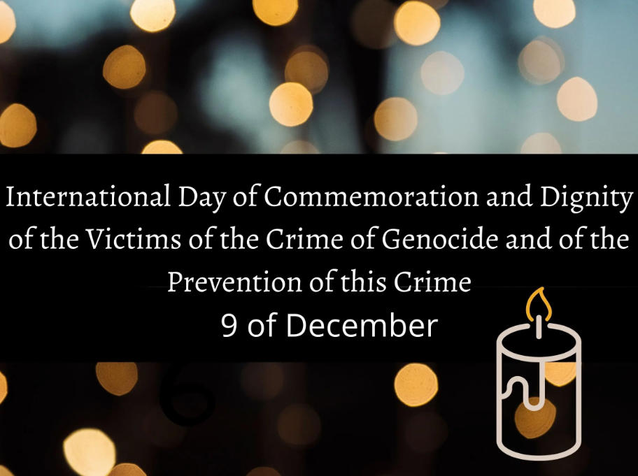 International Day of Commemoration and Dignity of the Victims of the Crime of Genocide and of the Prevention of this Crime 2022