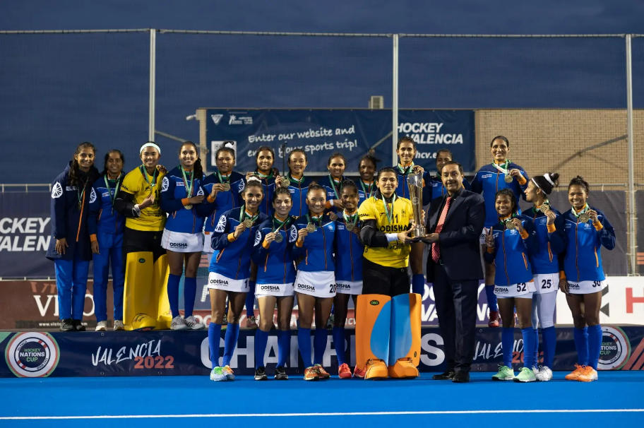 India hockey team win’s Women’s FIH Nations Cup 2022