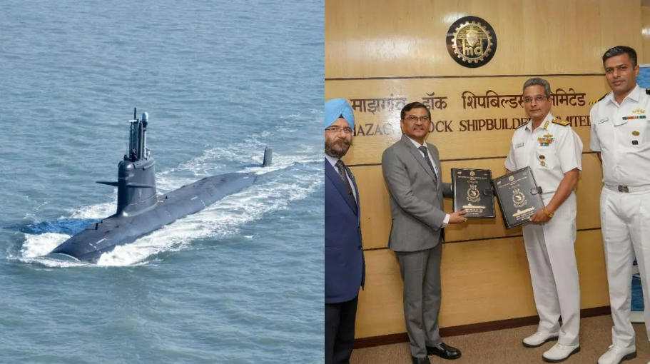 Fifth Scorpene Submarine ‘Vagir’ Delivered to Indian Navy