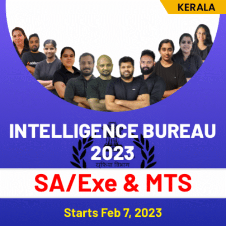 Intelligence Bureau SA/ Exe & MTS 2023 Batch