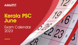 Kerala PSC June Exam Calendar 2023