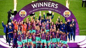 Barcelona Women beat Chelsea Women to win Women's Champions League trophy | बार्सिलोना महिला संघाने चेल्सी महिला संघाचा पराभव करून महिलांचा चॅम्पियन्स लीग करंडक जिंकला_2.1