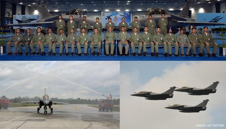 IAF inducts 2nd squadron of Rafale aircraft | आयएएफ मध्ये राफेल विमानांच्या दुसऱ्या तुकडीचा समावेश
