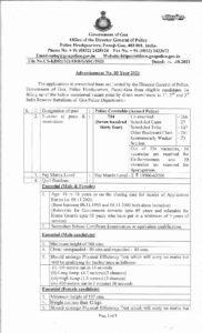Goa Police Recruitment 2021 – Marathi govt jobs_2.1
