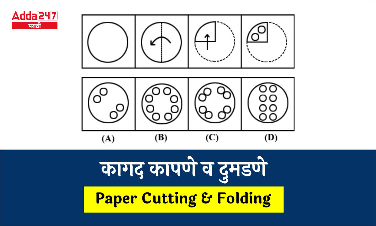कागद कापणे व दुमडणे (Paper Cutting and Folding)