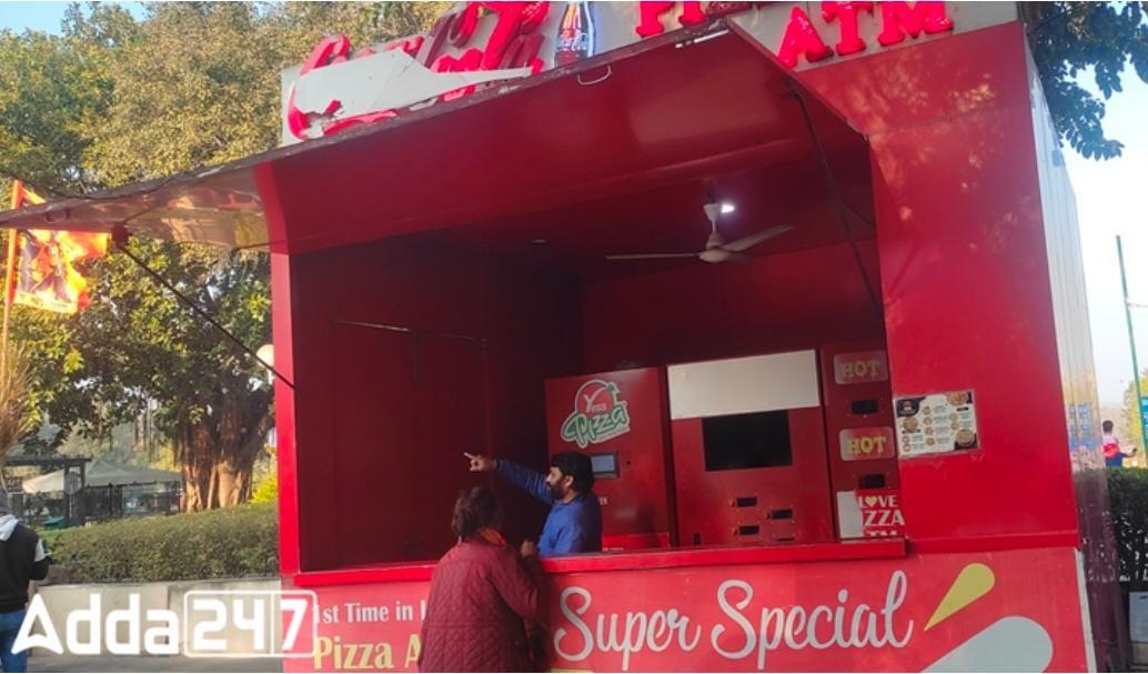 Chandigarh Unveils North India's First 'Pizza ATM' | चंदीगडने उत्तर भारतातील पहिल्या 'पिझ्झा एटीएम'चे अनावरण केले