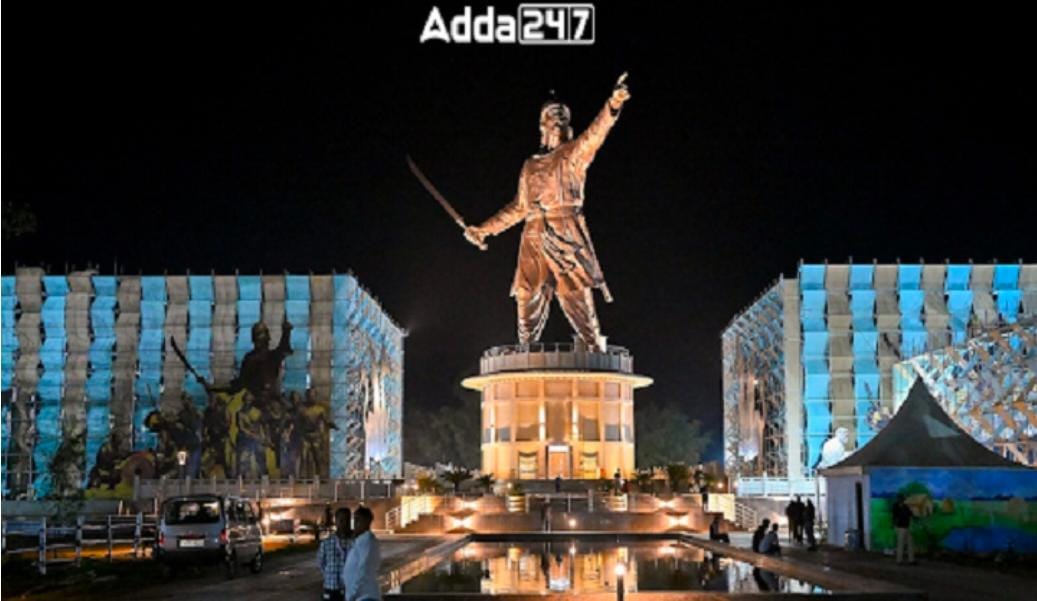 PM Modi Unveils Bronze Statue of Ahom General Lachit Borphukan in Assam's Jorhat | आसामच्या जोरहाटमध्ये अहोम सेनापती लचित बोरफुकन यांच्या कांस्य पुतळ्याचे पंतप्रधान मोदींनी केले अनावरण