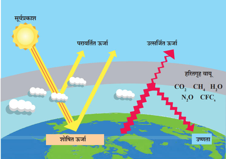 हरितगृह परिणाम व जागतिक तापमान वाढ |Greenhouse effect and global temperature rise : महाराष्ट्र स्टेट बोर्ड सिरीज | Maharashtra State Board Series_3.1