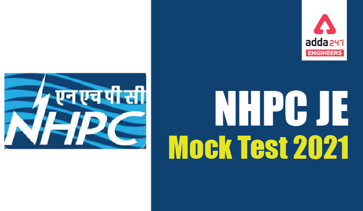 NHPC MOCK TEST 2021, Attempt FREE Mock Exam Now._20.1