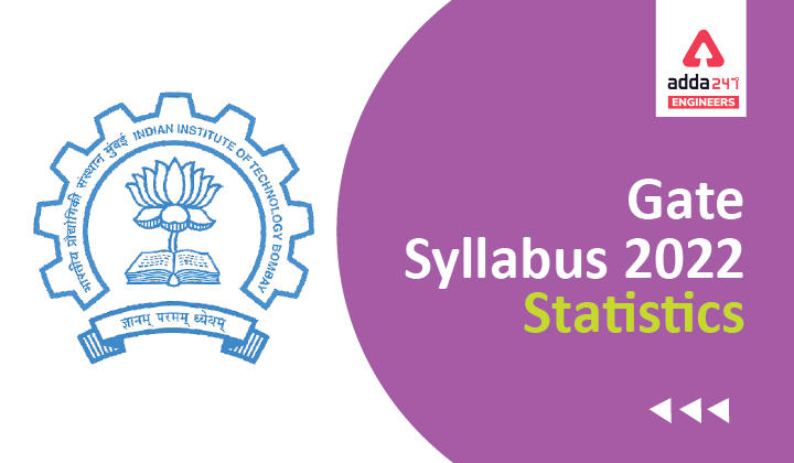 Gate Syllabus 2022 Statistics