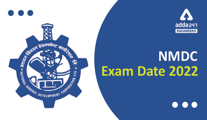NMDC Exam Date 2022