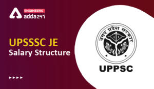UPSSSC JE Salary Structure