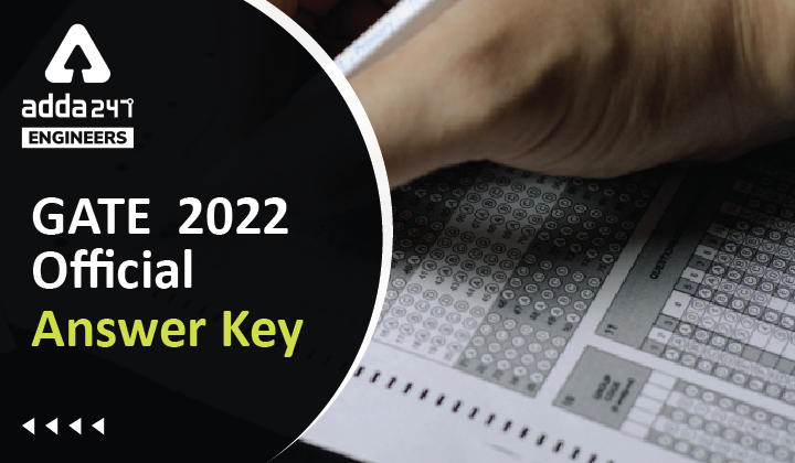 gate 2022 official answer key