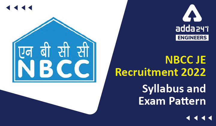 NBCC JE Recruitment 2022 Syllabus and Exam Pattern-01