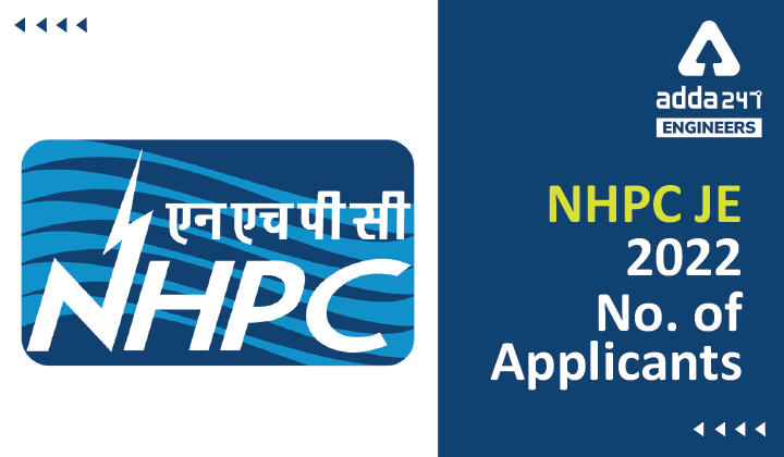 NHPC JE 2022 number of applicants