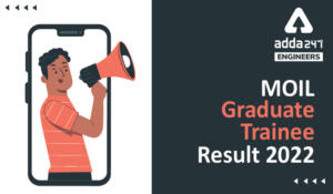 MOIL Graduate Trainee Result 2022