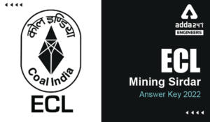 ECL Mining Sirdar Answer Key 2022