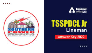 TSSPDCL Jr. Lineman Answer Key 2022