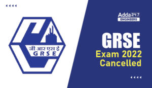 GRSE Exam 2022 Cancelled