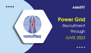 Power Grid Recruitment through GATE 2023