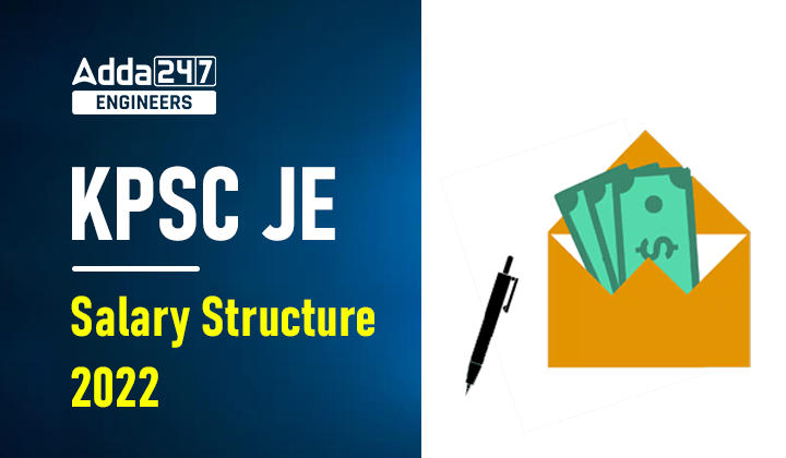 KPSC JE Salary Structure 2022