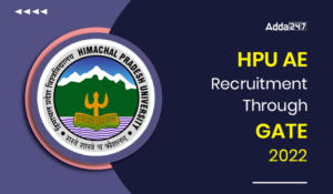 HPU AE Recruitment Through GATE 2022