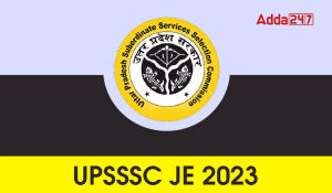UPSSSC JE 2023