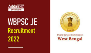WBPSC JE Recruitment 2022