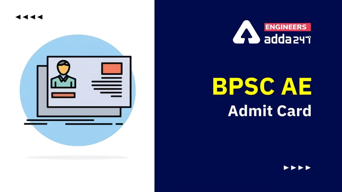 BPSC AE Admit Card 2024