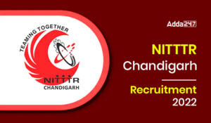 NITTTR Chandigarh Recruitment 2022