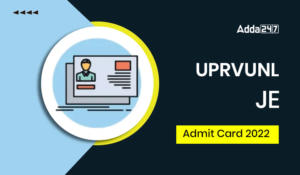 UPRVUNL JE Civil Admit Card 2022