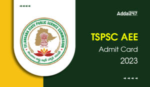 TSPSC AEE Admit Card 2023