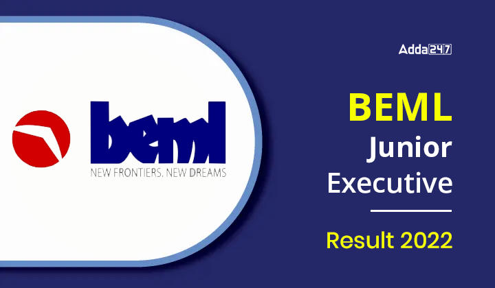 BEML Junior Executive Result 2022