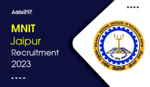 MNIT Jaipur Recruitment 2023