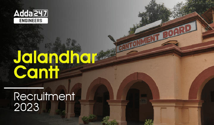 Jalandhar Cantt Recruitment 2023