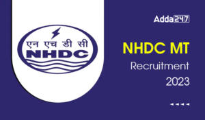 NHDC MT Recruitment 2023