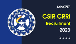 CSIR CRRI Recruitment 2023