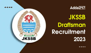 JKSSB Draftsman Recruitment 2023