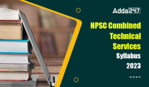 NPSC Combined Technical Services Syllabus 2023