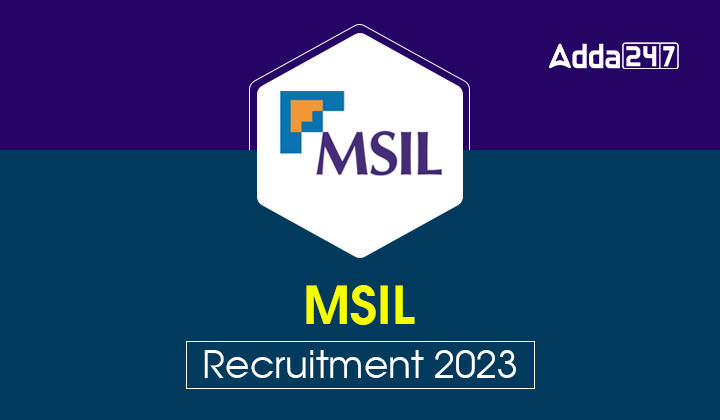 MSIL Recruitment 2023