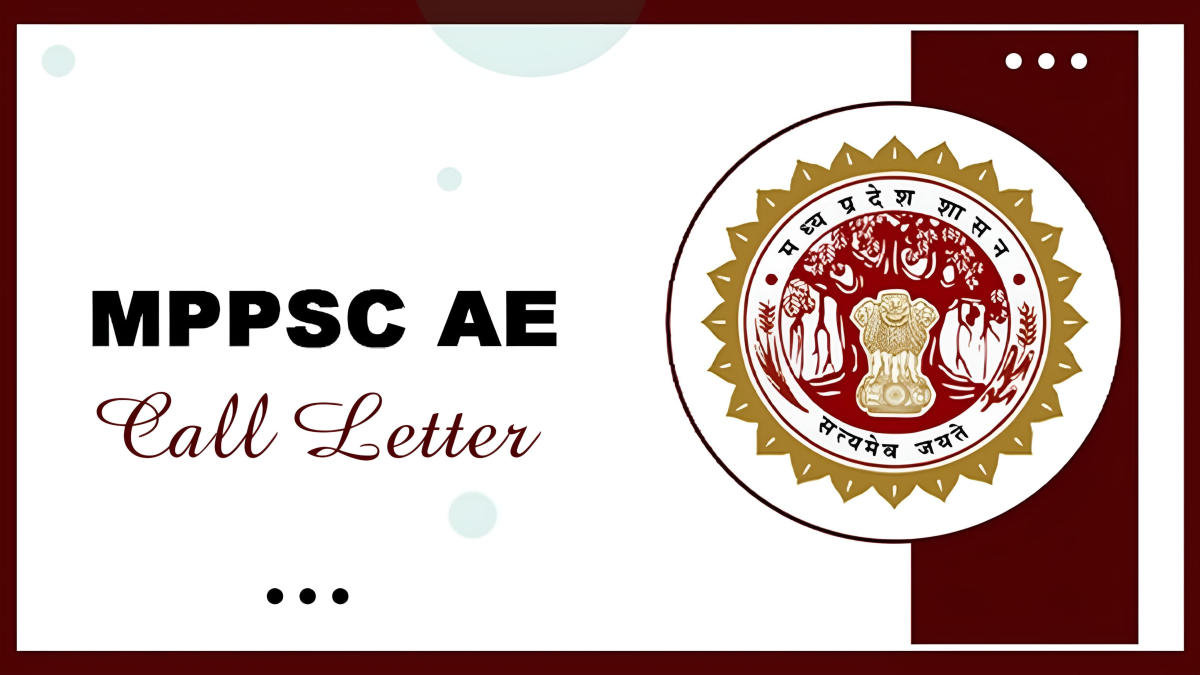 MPPSC AE Interview Call letter 2023-24