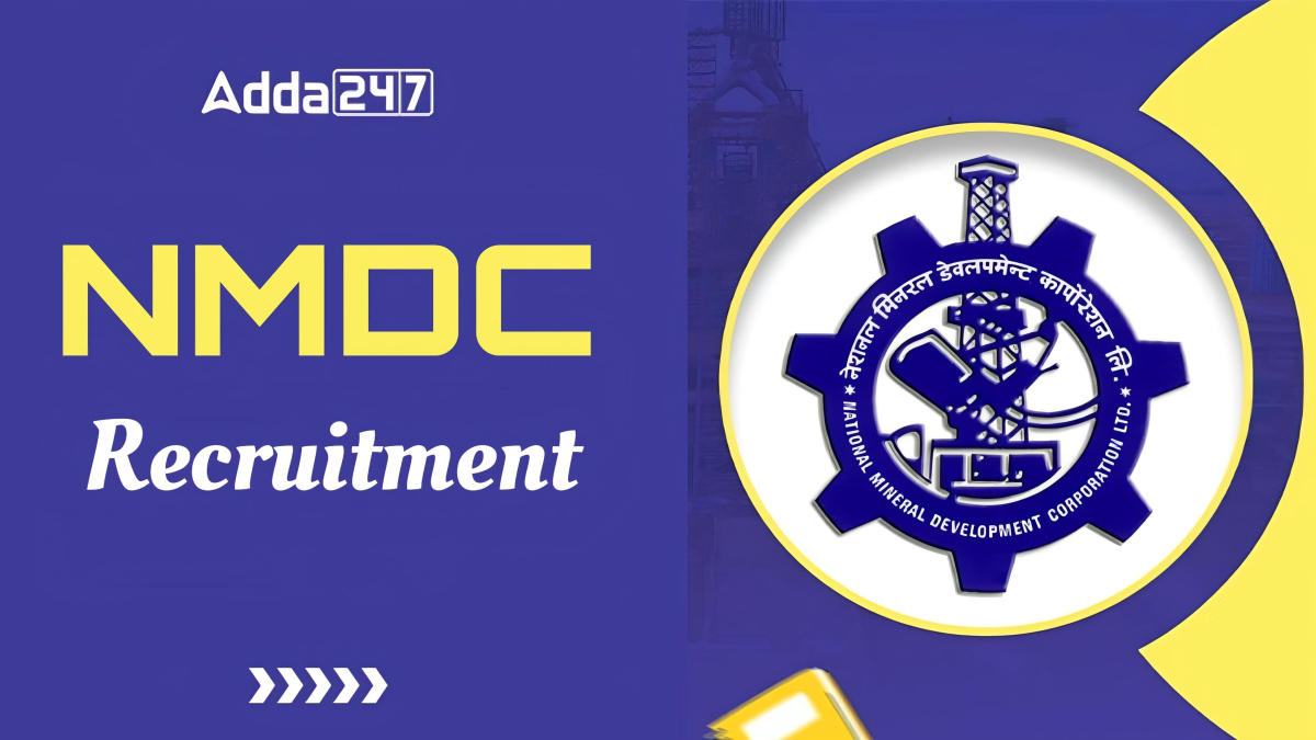 NMDC Executive Recruitment 2024